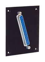 L-COM USP-DB37FB Patch Panel, DB37 F/F, D Sub Adapter, 1 Ports