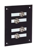 L-COM USP4FC-APC Patch Panel, FC/APC Coupler, 4 Ports