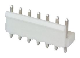 JST / JAPAN SOLDERLESS TERMINALS B7P-VH (LF)(SN) Pin Header, Wire-to-Board, 3.96 mm, 1 Rows, 7 Contacts, Through Hole Straight, VH Series