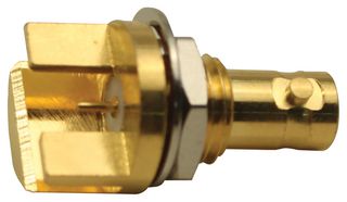 AMPHENOL RF 034-5013 RF / Coaxial Connector, HD BNC Coaxial, Straight Bulkhead Jack, Edge, 50 ohm, Beryllium Copper