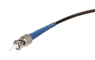 L-COM SFODSTMIL-05 Fiber Optic Cable, Singlemode, OS1, 2 Fibers, 9µm / 125µm, ST Duplex to ST Duplex, 16.4 ft