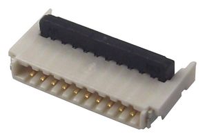 MOLEX 503480-1000 Conector FFC / FPC para tarjeta, Ángulo Recto, 0.5 mm, 10 Contactos, Easy-On 503480