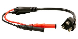 EXTECH INSTRUMENTS CLT-ADP-US Test Accessory, Socket Adapter with North American 3-pin Type B Plug