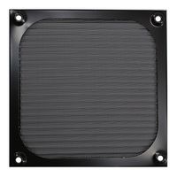 ORION FANS WMG120B Fan Filter Assembly, 120 mm, Orion Fans OD1225, OD1238, OA125, OA109, OA4715 Series, 104.8 mm