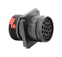 SOURIAU-SUNBANK / EATON CL1R3100 Circular Connector, Standard Circular Connector, Souriau Clipper Series, Flange Mount Receptacle