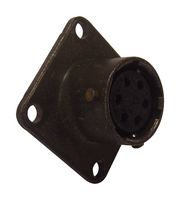 AMPHENOL INDUSTRIAL PT02E-12-8S(025) Circular Connector, PT Series, MIL-DTL-26482 Series I, Box Mount Receptacle, 8 Contacts