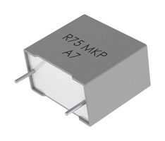 KEMET R75UR32204040J Capacitor de Película de Potencia, Metallized PP, Caja Radial - 2 Pines, 0.22 µF, ± 5%
