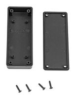 HAMMOND 1551UBK Plastic Enclosure, Handheld, ABS, 20 mm, 40 mm, 100 mm, IP54