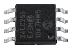 MICROCHIP 24LC256-E/SM EEPROM, 256 Kbit, 32K x 8bit, I2C, 400 kHz, SOIJ, 8 Pines