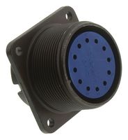 AMPHENOL INDUSTRIAL 97-3102A-24-19S Circular Connector, 97 Series, MIL-DTL-5015 Series, Box Mount Receptacle, 12 Contacts