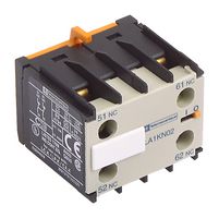 SCHNEIDER ELECTRIC LA1KN02 Contact Block, TeSys K Contactors, 2 Pole, DPST-NC, 6A, 240/48V, Screw, TeSys Series