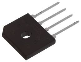 VISHAY GBU4G-E3/51 Puente Rectificador, Monofásico, 400 V, 4 A, SIP, 4 Pines, 1 V