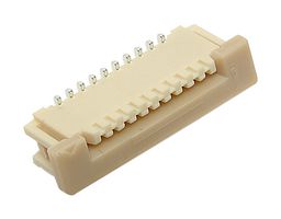 MOLEX 52610-1272 FFC / FPC Board Connector, 1 mm, 12 Contacts, Easy-On 52610 Series, Solder, 1 Row