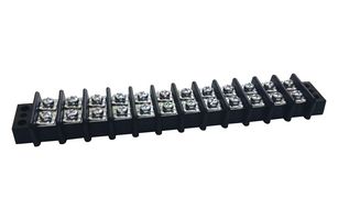 MULTICOMP PRO MC001347 Panel Mount Barrier Terminal Block, 2 Row, 8 Positions, 22 AWG, 10 AWG, 14 mm, 30 A