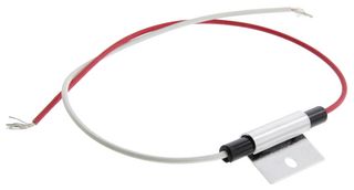 KEMET TRS5-130BLR00 Interruptor Termostato, Interruptor de Láminas, Serie TRS, Axial, 130 °C, NC, Arnés, 100 V