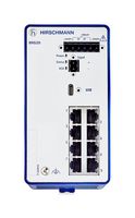 HIRSCHMANN BRS20-4TX-EEC Switch, BOBCAT, 4 Ports, Industrial, Managed Fast Ethernet, DIN Rail, RJ45 x 4, 10Mbps, 100Mbps