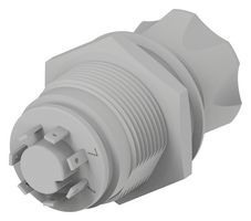 Emergency Stop Switch, Non Illuminated, Flush, SPST-NO-DM, DPST-NC, Maintained, Quick Connect, 8 A