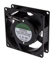 SUNON SF11592A-1092HST.GN AC Axial Fan, 115V, Square, 92 mm, 25 mm, Sleeve Bearing, 36 CFM