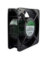 SUNON SP101A-1123HST.GN AC Axial Fan, 115V, Square, 120 mm, 38 mm, Sleeve Bearing, 105 CFM