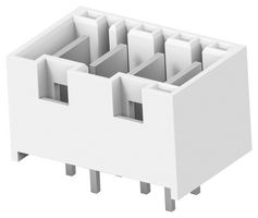 TE CONNECTIVITY - ERNI 3-2390868-4 Rectangular Power Connector, 4 Contacts, RAST 5 Series, PCB Mount, Through Hole Straight, 5 mm