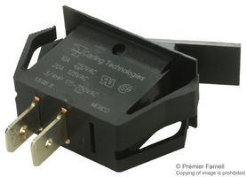 Carling Technologies V4D2 Rocker Switch - 2 Position Maintained, 20A 12V - Open Box