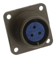 AMPHENOL INDUSTRIAL 97-3102A-14S-7S Conector Circular, Serie 97, MIL-DTL-5015, Módulo de Montaje en Caja, 3 Contactos