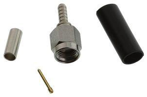 AMPHENOL RF 901-9511-3SF RF / Coaxial Connector, SMA Coaxial, Straight Plug, Crimp, 50 ohm