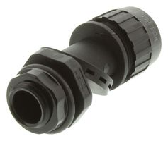 HUBBELL WIRING DEVICES PS0509NBK Conduit Connector, SwivelLok® , Multi Position, 1/2 ", Nylon (Polyamide), Black, 83.1 mm
