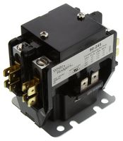 WHITE RODGERS 90-245 Contactor, 30 A, Panel Mount, 600 VAC, DPST-NO, 2 Pole