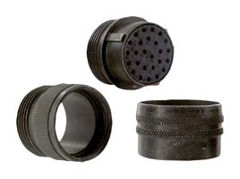 AMPHENOL INDUSTRIAL PT06A14-5S Circular Connector, PT Series, MIL-DTL-26482 Series I, Straight Plug, 5 Contacts, Solder Socket