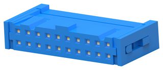 AMP - TE CONNECTIVITY 1-1658526-3 IDC Connector, IDC Receptacle, Female, 2.54 mm, 2 Row, 20 Contacts, Cable Mount