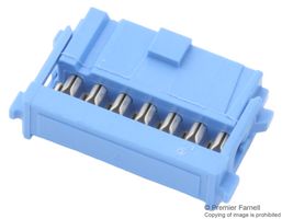 AMP - TE CONNECTIVITY 1658526-8 IDC Connector, IDC Receptacle, Female, 2.54 mm, 2 Row, 14 Contacts, Cable Mount