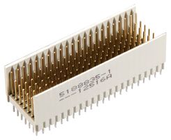 AMP - TE CONNECTIVITY 5188835-1. Connector, Type B, Z-PACK Series, 154 Contacts, 2 mm, Header, Press Fit, 7 Rows