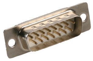 MULTICOMP PRO 5502-15PA-01-F1 D Sub Connector, Standard, Plug, 5502, 15 Contacts, DA, Solder