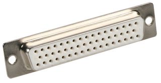 MULTICOMP PRO 5502-50SA-01-F1 D Sub Connector, Standard, Receptacle, 5502, 50 Contacts, DD, Solder