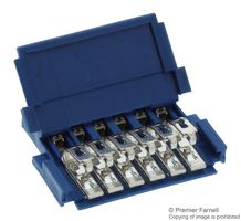 AMPHENOL COMMUNICATIONS SOLUTIONS 65801-006LF FFC / FPC Board Connector, 2.54 mm, 6 Contacts, Receptacle, FCI Clincher 65801 Series, IDC / IDT