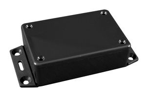 HAMMOND 1591TF2BK Plastic Enclosure, Multipurpose, ABS, 60.2 mm, 80.2 mm, 120 mm, IP54
