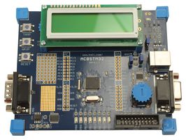 KEIL MCBSTM32 Evaluation Board, Cortex M3, ST Micro RB MCU, Debug Interface Connectors