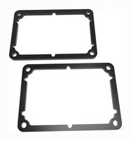 HAMMOND 1550PSGASKET Replacement Gasket, Silicone, IP67, 3.15" L x 2.17" W, 2 Pack, 1550 Series