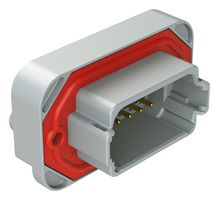 AMPHENOL SINE/TUCHEL AT15-12PA-BM01 Automotive Connector, AT BoardLock Series™, Straight Receptacle, 12 Contacts, PCB Pin