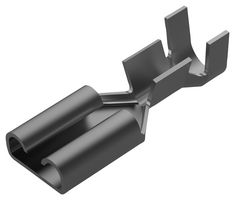 AMP - TE CONNECTIVITY 280919-4 Quick Disconnect Terminal, FASTIN-FASTON 187 Series, Female Quick Disconnect, 4.75mm x 0.81mm