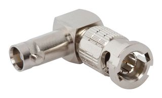 AMPHENOL RF 034-1111-12G RF / Coaxial Adapter, BNC HD, Plug, BNC HD, Jack, Right Angle Adapter, 75 ohm