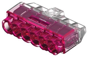 TE CONNECTIVITY 2324697-6 Empalme de Extremo Cerrado, Crimpado, 22 AWG, 12 AWG, 2.5 mm², Morado
