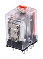 CARLO GAVAZZI RMIA210115/120VAC Power Relay, DPDT, 120 VAC, 10 A, RMI Series, Socket, Non Latching