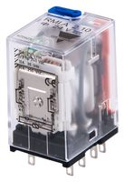 CARLO GAVAZZI RMIA21024VAC Power Relay, DPDT, 24 VAC, 10 A, RMI Series, Socket, Non Latching