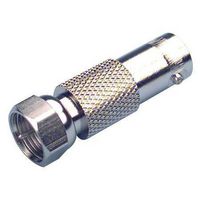 MCM 27-440 RF / Coaxial Adapter, BNC, Receptacle, F, Plug, Straight Adapter