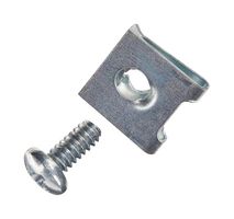 BUD INDUSTRIES CSH-11280 Hardware, Hardware Kit, 6-32, Bud Industries CSA-11262, CSA-11264, CSA-11266 Support Angle Kits
