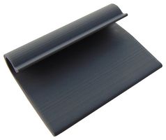 PANDUIT AJC25-A-C Fastener, J Clip, Adhesive Backed Cable Clamp, 5.8 mm, PVC (Polyvinylchloride), Grey, 38.1 mm
