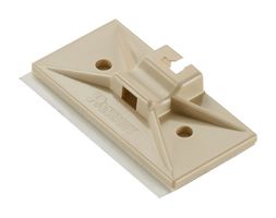 PANDUIT SMS-A-C15 Cable Tie Mount, Adhesive, Ivory, ABS (Acrylonitrile Butadiene Styrene), 52.3 mm, 26.4 mm