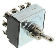 MULTICOMP PRO MCR13-44B-06 Toggle Switch, On-On, 4PDT, Non Illuminated, 16 A, Panel Mount